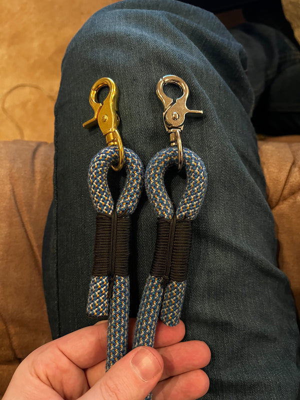 Upcycled Climbing Rope Leash